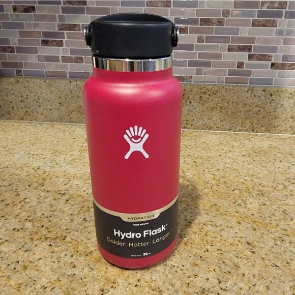 COPY - " NEW COLOR" Hydro Flask Snapper Wide Mouth Beverage Bottle 32oz - Picture 7 of 8